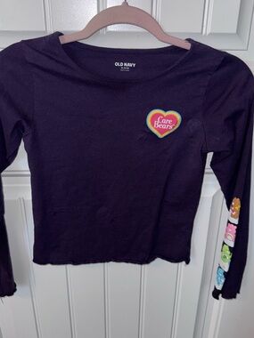 Old Navy Purple Kids' Care Bears Long-Sleeve Tee